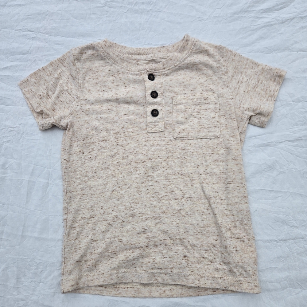 Cat & Jack Oatmeal Heather Shirt